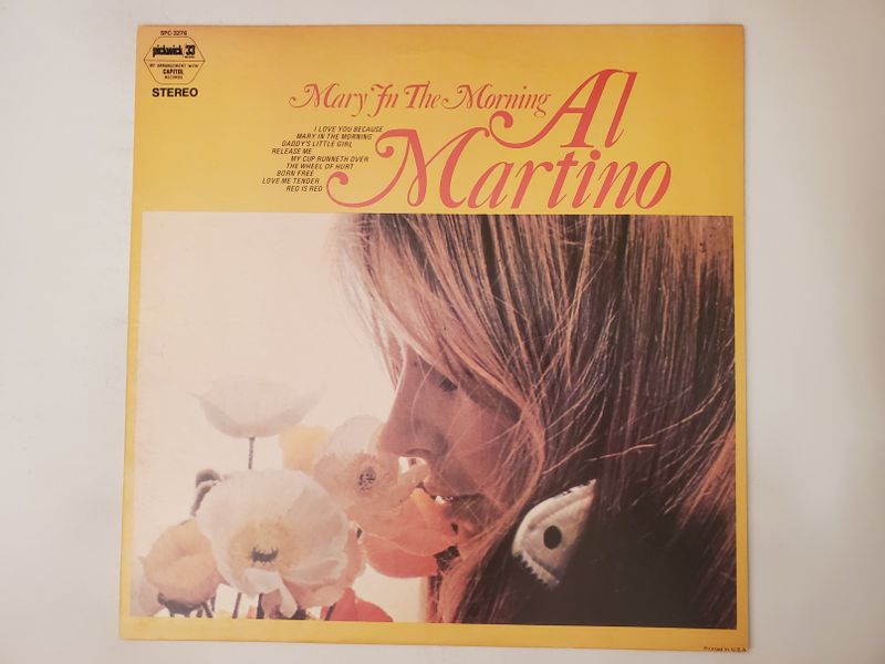 Al Martino Mary In The Morning vinyl record